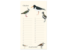 Lade das Bild in den Galerie-Viewer, Kalender Oktober mit Limikolen