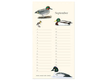 Lade das Bild in den Galerie-Viewer, Kalender September mit Enten
