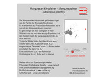 Load image into Gallery viewer, Marquesaliest Infokarte deutsch
